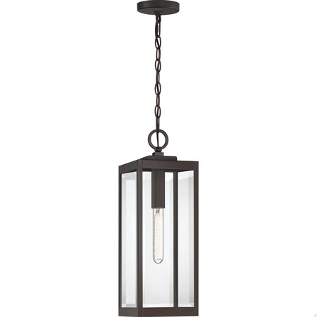 Quoizel Westover 1-Light Western Bronze Mini Pendant WVR1507WT
